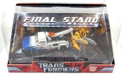Transformers 2007 Final Stand Longarm & Bumblebee Movie Screen Battles