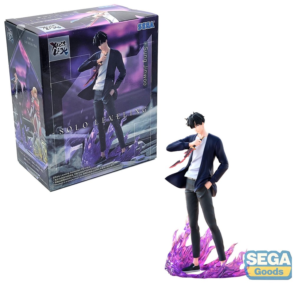 Official SUNG JINWOO Solo Leveling XrossLink Action Figure Sega 115-1117143