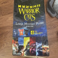 Warrior Cats Graystripe 11″ Large Mystery Plush Series 1 Thunderclan Greystripe