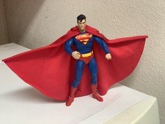 Custom DC McFarlane Mezco Superman Armor Wired Cloth 1:12 CAPE ONLY Not Figure