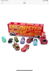 2026 Disney Parks Pixar Cars Mack Hauler Vehicle Transporter Truck New🔥