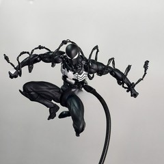 New In Box Mess Toys Symbiote Spider-Man Action Figure Toy With Extra Webbing
