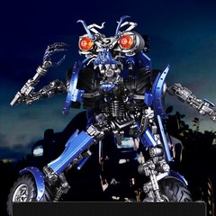 【US In-Stock】HiPlay Killerbody Transformers Wheelie Collectible Figure