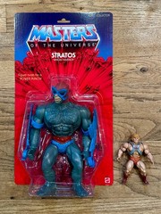 Masters of the Universe GIANTS STRATOS 12 Inch Figure NEW w/Mailer Vintage Style