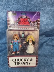 NECA Toony Terrors Chucky & Tiffany Child’s Play Action Figures 2-Pack Horror