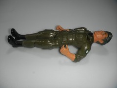 100% Complete 1985 Colonel Trautman w/ Card Rambo Force of Freedom Action Figure