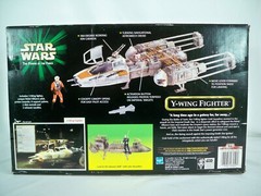 K21i05202 Y-WING FIGHTER MISB MINT IN SEALED BOX 1999 STAR WARS POTF POWER FORCE