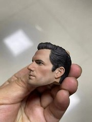 US 1/6 Scale Henry Cavill Head Sculpt Model Fit 12” Male Soldier Figure Body