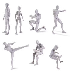 Body Kun Body Chan Drawing Figure Male Female Model Toy