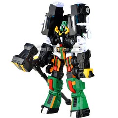 TOBOT V Galaxy Detectives 11″ Invincible Big Beast Figure Robot Combiner Boy Toy