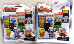 2 Bags Marvel Avengers Series 11 Beyond Earth’s Mightiest 3D Collectors Bag Clip