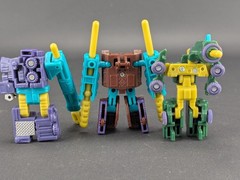 Transformers Micron Legend Ultimate Edition Land Military Minicon Team complete