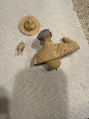 R. Lee Ermey ( “The Gunny”) Military Bust Figurine on Wood Base