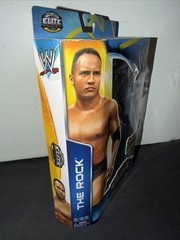 WWE Mattel Elite THE ROCK Wrestling Figure Ringside Collectibles Exclusive