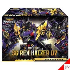 Miniforce Dinoid Warrior SG REX KAISER D7 Full Version Transformer Robot Korean