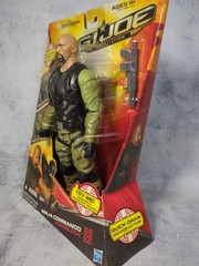 G.I Joe Retaliation Movie Ninja Commando ROADBLOCK 10″ Action Figure The Rock