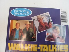 Simon & Simon Television Series Walkie-Talkie Novelty Toy Gordy Intl 1983