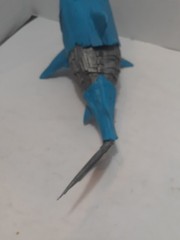 McFarlane Toys Raw 10 Fren Z Robotics Blue Silver Great White Shark Figure