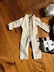 1960s GI Joe Spaceman Astronaut Spacewalk Figure Hasbro Type 1 NASA Helmet Team