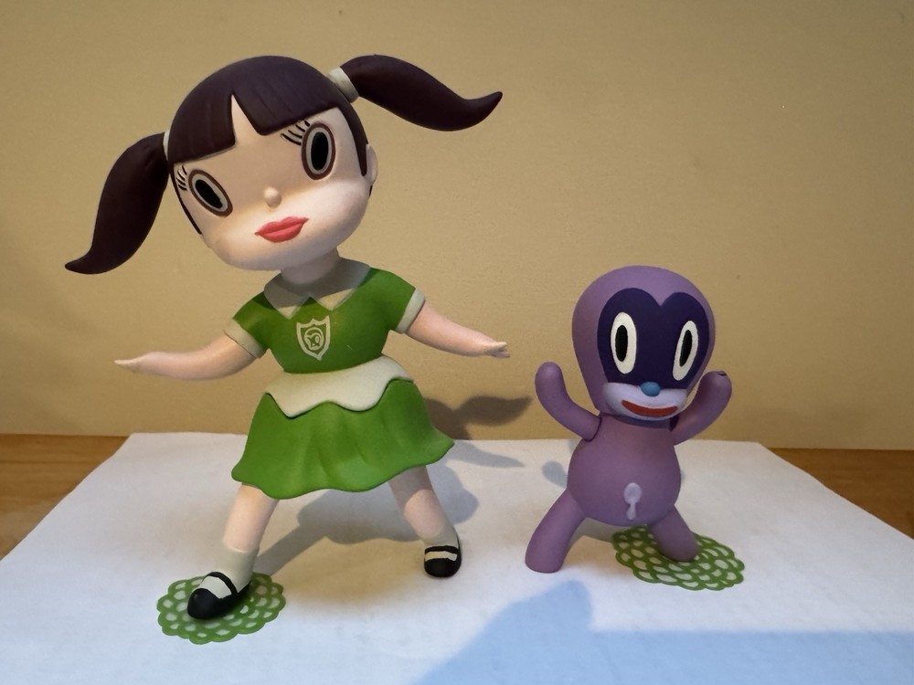 Gary Baseman Veronica & Chou Chou (Green) Wild Girls Vinyl Art Toy 3DRetro 2018