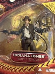 Hasbro Indiana Jones Figure INDY Raiders of Lost Ark 3.75″ W/Idol (No Packaging)