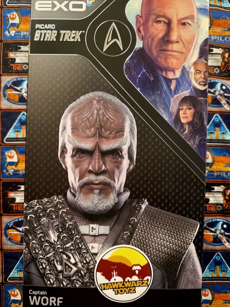 EXO-6 Star Trek Picard Captain Worf 1/6 Sideshow Michael Dorn