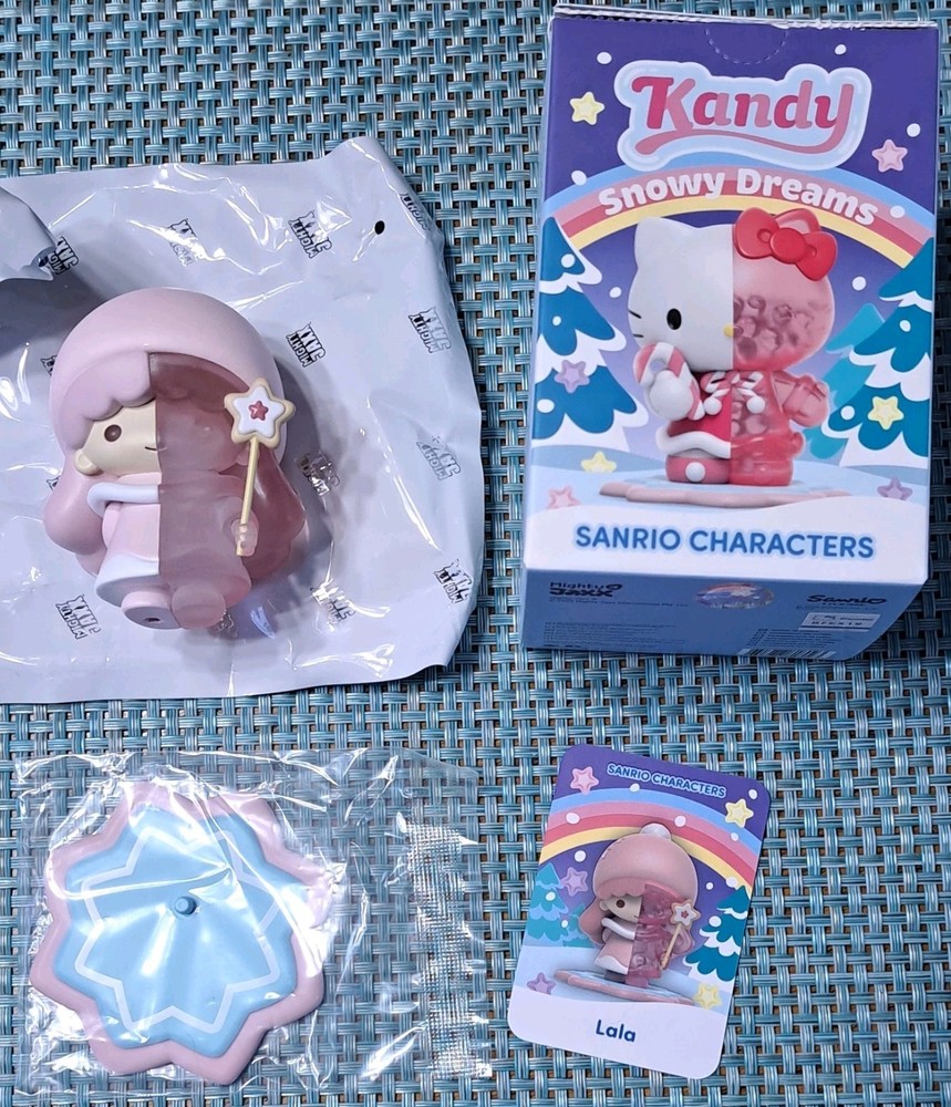 NIB Kandy Sanrio Snowy Dreams figure toy LALA Twin Stars Mighty Jaxx