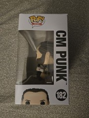 CM Punk ECW/WWE Ultimate Edition, Survivor series Mattel Creations, & Funko #182
