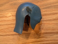 Ideal Toys Captain Action Captain America 1966 12″ figure as pictured
