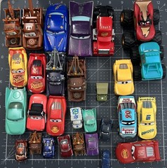 Lot Of 29 Disney Pixar Cars Die-Cast/ Plastic