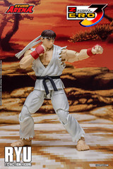 New Storm Toys SFSA01 1/12 Street Fighter ALPHA3 Ken & Ryu Set Action Figure Toy