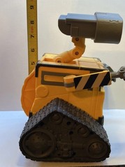Disney Pixar WALL-E Remote Control Robot Think Way Toy Yellow Black *NO REMOTE**