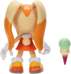 Jakks Sonic The Hedgehog 35th Anniversary CREAM w Ice Cream Cone 4″ Figure NEW