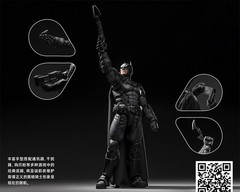INART Batman The Dark Knight Arkham Origins 1/12 Figure 6” Standard Ver.