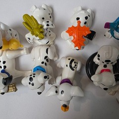 Disney 101 Dalmatians 1996-2000’s McDonald’s Happy Meal Figurines Lot of 10pcs