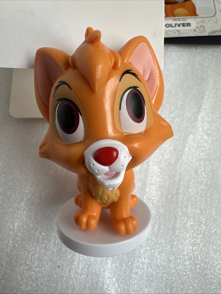 CultureFly Disney Cats & Dogs Mystery Vinyl 3” Figure OLIVER with Box NEW