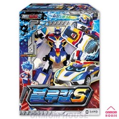 Metal Cardbot S BLUECOP S Transformation Police Car Action Figure Toy 2024