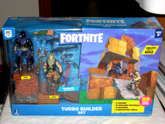 Fortnite Turbo Builder Set 2 Figure Pack, Jonesy & Raven New In Box