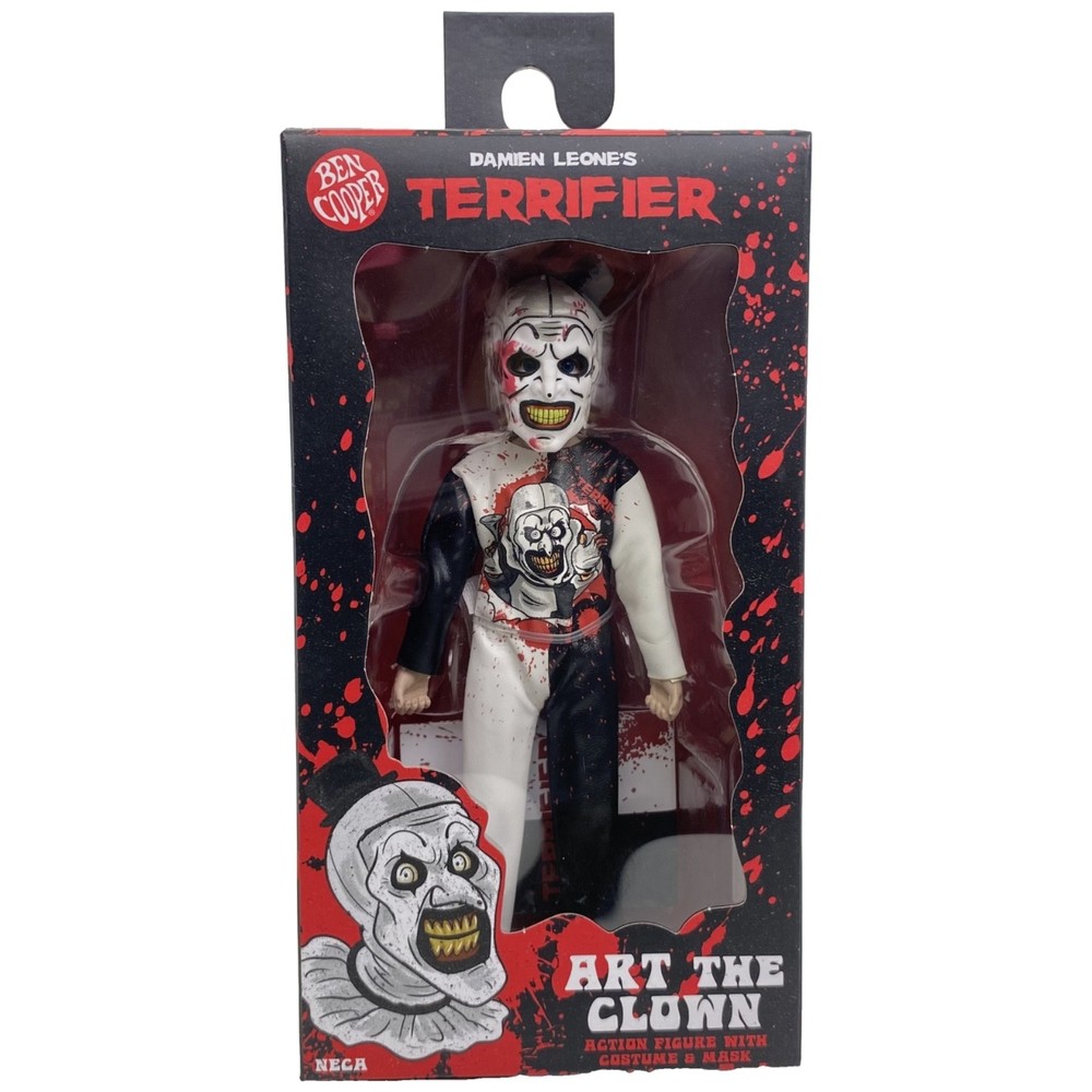 Ben Cooper Terrifier Art The Clown 5.5″ Action Figure With Costume & Mask NECA