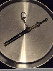Set Of 7 Ancient Swords And Scabbards Model Keychain Accessory Set Brand New