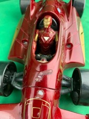 IRON MAN’S ~ STARK MOTOR RACING F1 RACING CAR WITH IRON MAN FIGURE 2010