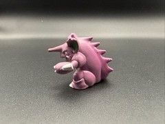 Vintage Pokemon Nidoking PVC 1999 Nintendo Tomy Purple #H
