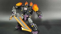 Chain Saw Knife Axe Weapon Upgrade Kit For AOTP Megatronus The Fallen