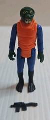 Vintage Kenner Star Wars Walrus Man 1978 Complete Hong Kong Walrusman