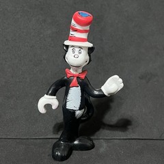 The Cat In The Hat Dr. Seuss Action Figure Turns At The Waist A3