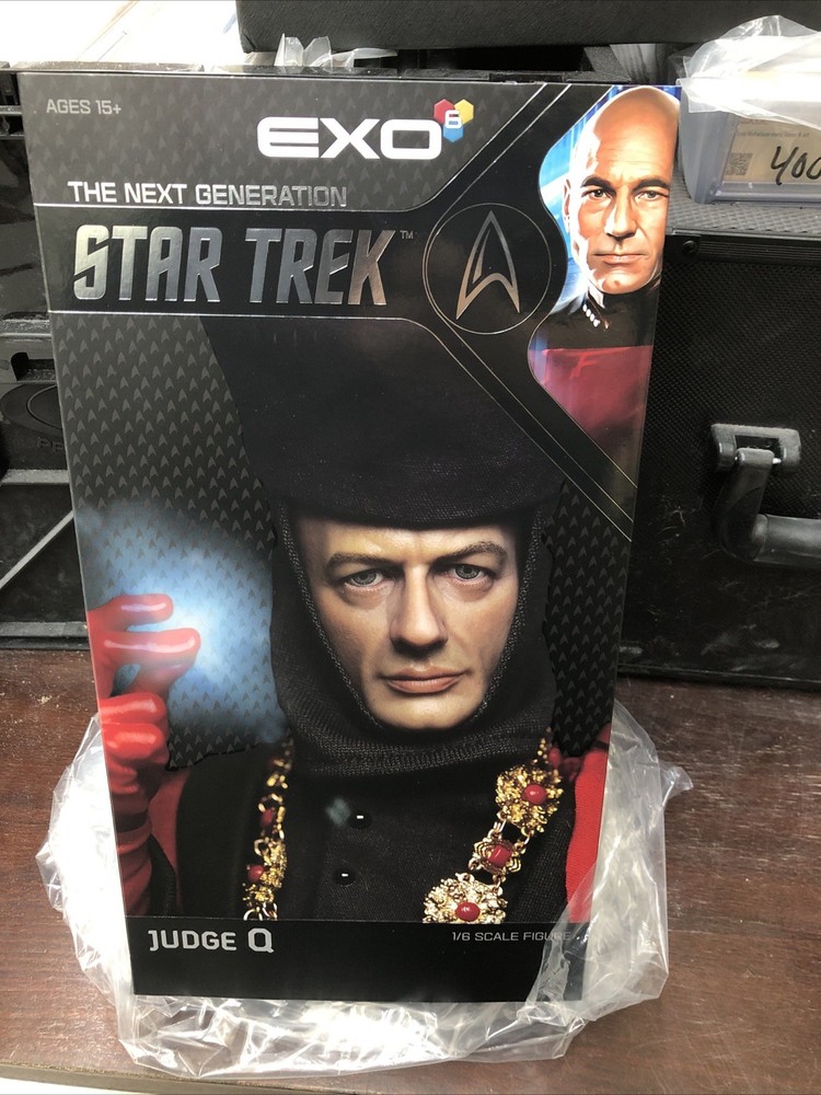 EXO-6 Star Trek TNG Judge Q 1:6 Scale Figure EXO-01-024 NEW Sealed