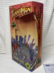 SCREEN USED 📺 Turbo Man Box, Jingle All The Way ORIG. PROP w/COA Christmas