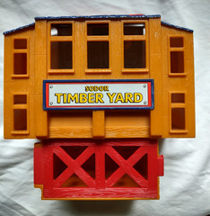 2006 Sodor Coal Loader Engine Works Timber Yard Post Office Thomas Train Lot+
