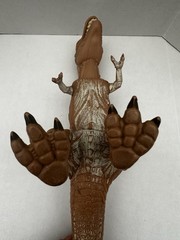 Vintage 1993 Jurassic Park Young T-Rex w/ Dino Damage Wound Piece JP06 Kenner