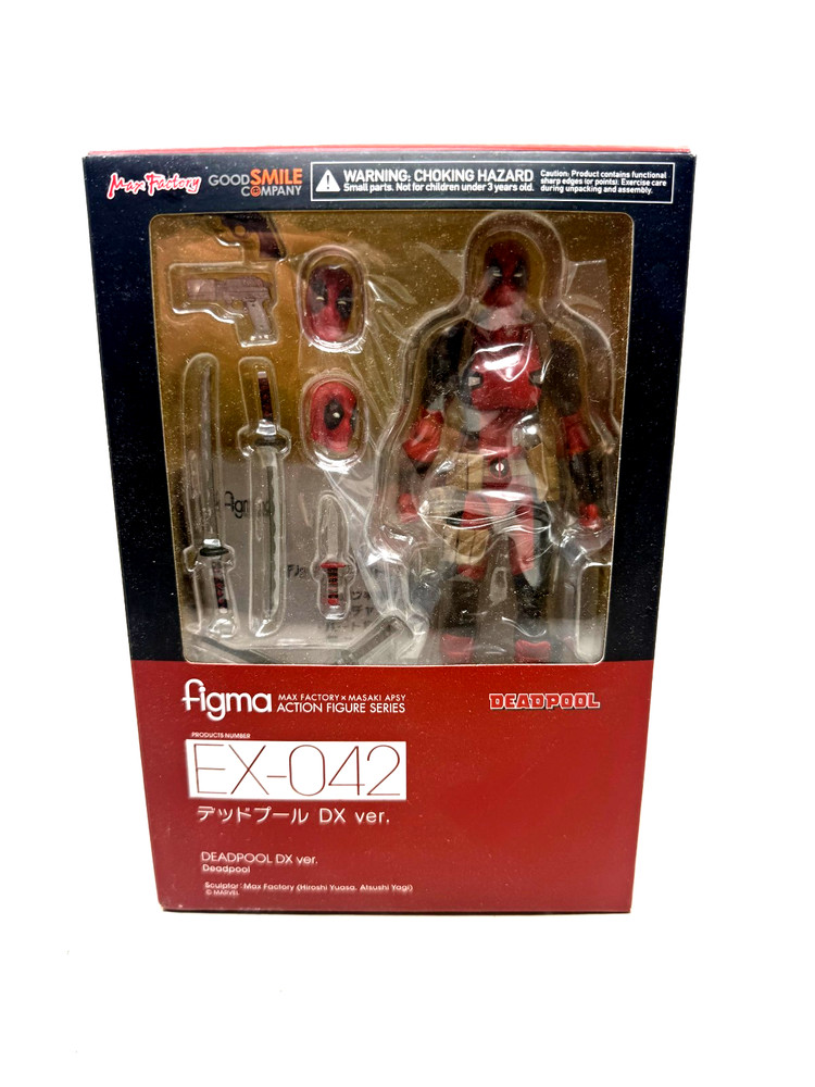 Good Smile Figma Deadpool DX Ver. Exclusive NEW SEALED Figure